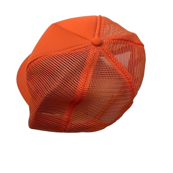 Vintage Job Rentals & Sales SnapBack Mesh Trucker Hat B. D. Cap Company 80s - Picture 7 of 7